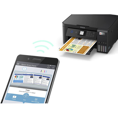 Multifunción Recargable Color Epson Ecotank ET-2850 WiFi / Dúplex Negra