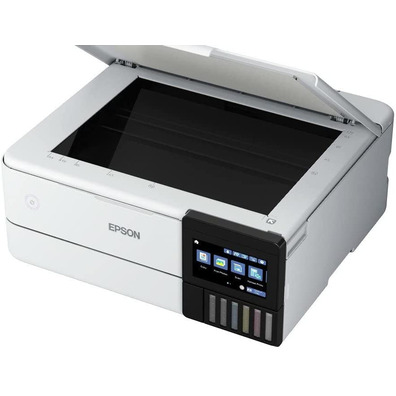 Multifunción Recargable Color Epson Ecotank ET-8500 WiFi / Duplex Blanco