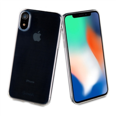 Coperchio in Cristallo Morbido iPhone XR Ultra Sottile trasparente Muvit