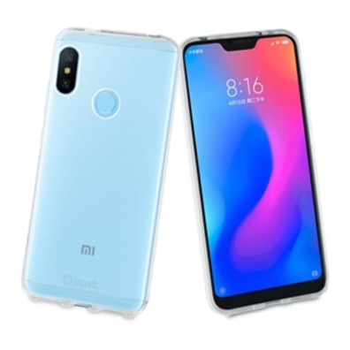 Coperchio In Cristallo Morbido Xiaomi Mi A2 Lite Trasparente Muvit