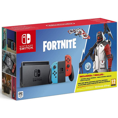 Nintendo Blue Neon / Red Neon + Fortnite (Scarica il Codice)