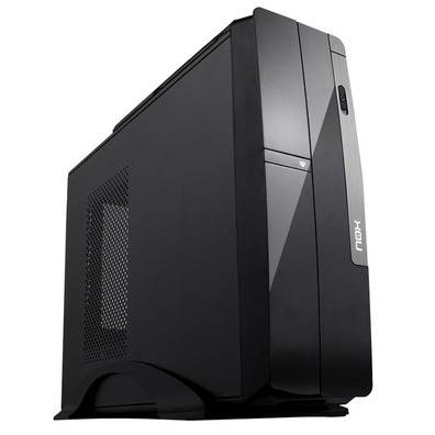 NOX Minitorre box mATX Black Liten + Tarj reader