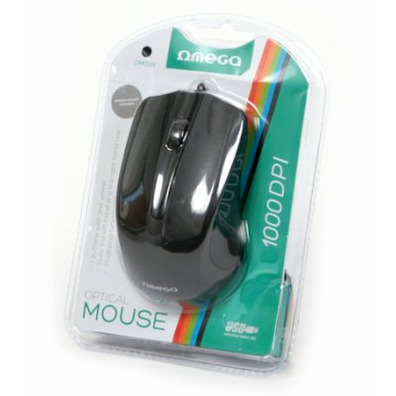 Omega Optical Mouse 1000 DPI Black