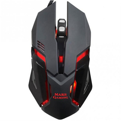 Confezione Pro Mars Gaming Teclado + Ratón + Alfombrilla + Auriculares MCPRGB