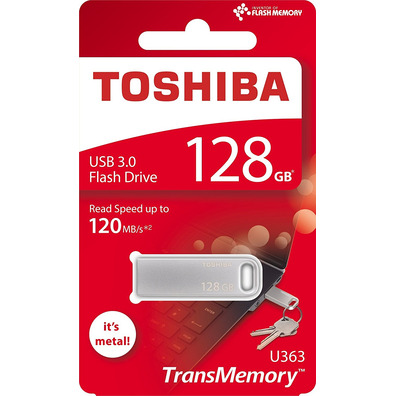 Pendrive 128 gb usb3.0 toshiba metalizzato