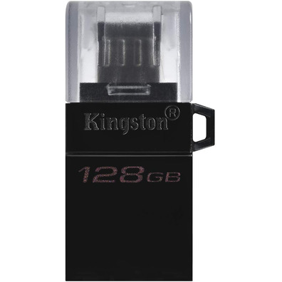 Pendrive Kingston DTDUO 3,0 G2 128 GB Negro