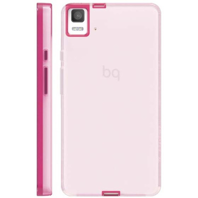 Gummy Case BQ Aquaris E5S/E5 4G Pink