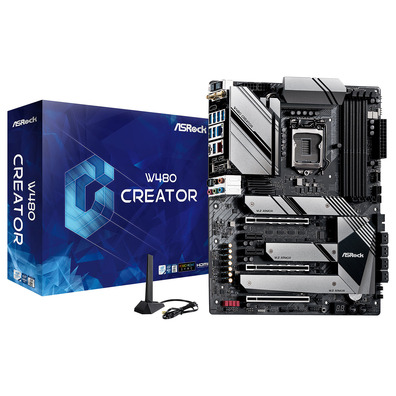 Placa Base Asrock 1200 W480 Creatore LGA 1200