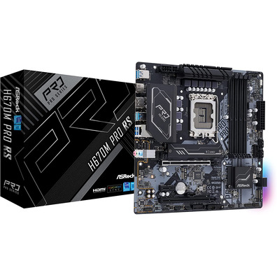 Placa Base Asrock 1700 H670M Pro RS DDR4