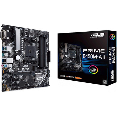 Placa Base Asus Prime B450M-A II AM4