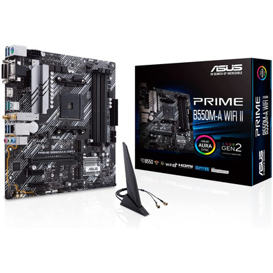 Placa Base Asus Prime B550M-A - Wifi II AM4