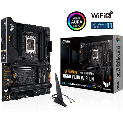 Placa Base Asus TUF GAMING B660 - PLUS WIFI D4 Socket 1700