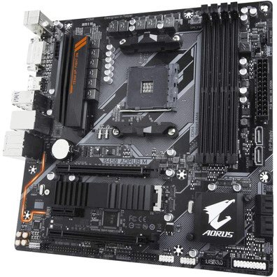 Placa Base Gigabyte AM4 B450 Aorus M