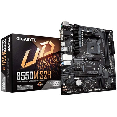 Placa Base Gigabyte B550M AM4 S2H 1,0