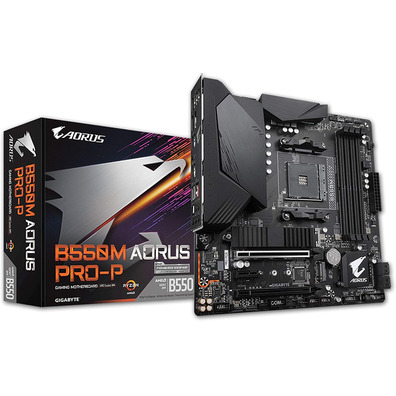 Placa Base Gigabyte B550M Aorus Pro P 1,0 AM4