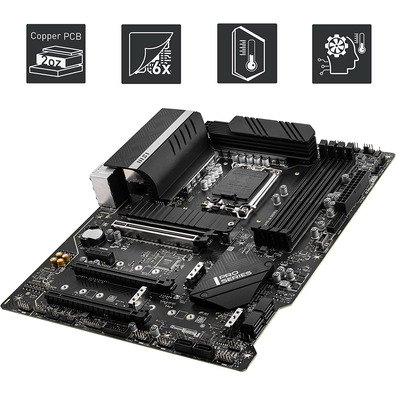 Placa Base MSI 1700 Pro Z690-A DDR4