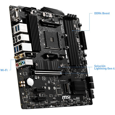 Placa Base MSI B550M Pro - VDH Wifi AM4