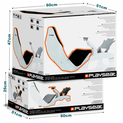 Playseat F1 Bianco