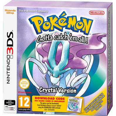 Pokemon Crystal 3DS (code download)