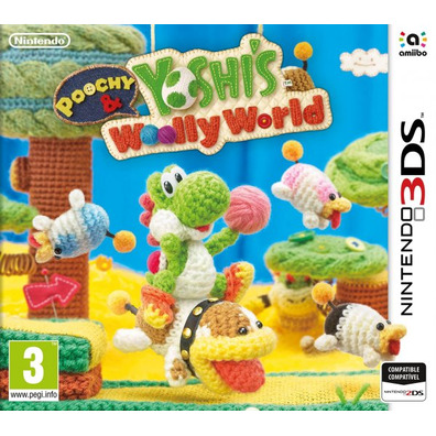 Poochy and yoshi's woolly world 3DS