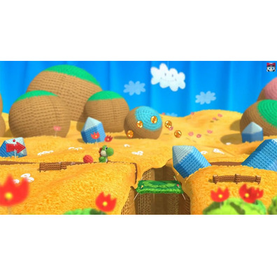 Poochy and yoshi's woolly world 3DS