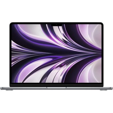 Portátil Apple Macbook Air 13 MBA 2022 Spazio Grey M2/8GB/512GB/GPU 10C/13.6 "