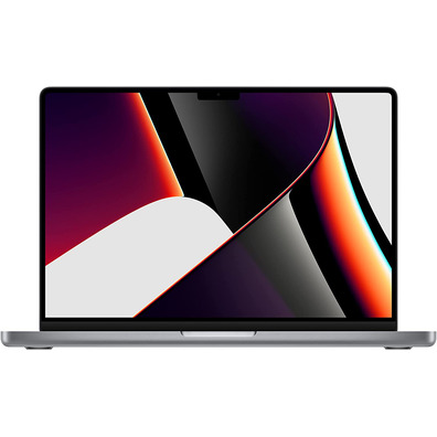 Portátil Apple Macbook Pro 14 '' 2021 M1 Pro / 32GB/512GB SSD/GPU 16C/14 '' Space Gray