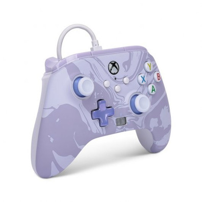 Power A con Cavo Extraíble Lavender Swirl Xbox Series / One/PC
