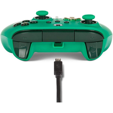 Power A Enhanced Wired Controller Emerald (Xbox One / Xbox Series X/S)