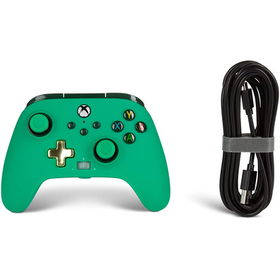 Power A Enhanced Wired Controller Emerald (Xbox One / Xbox Series X/S)