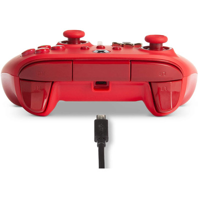 Power A Enhanced Wired Controller Red (Xbox One / Xbox Series X/S)