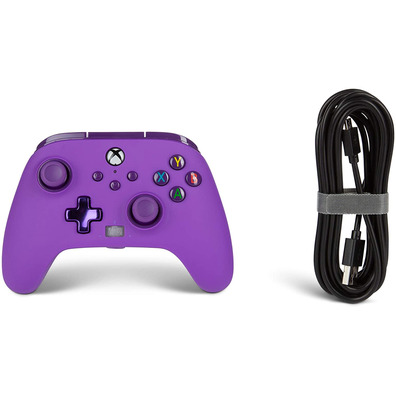 Power A Enhanced Wired Controller Royale Viola (Xbox One / Xbox Series X/S)
