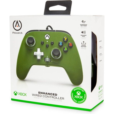 Power A Enhanced Wired Controller Soldier (Xbox One / Xbox Series X/S)