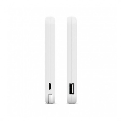 Powerbank Energy System 5000 mAh con cavo integrado Blanco