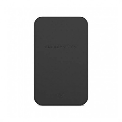 Powerbank Energy System 5000 mAh con cavo integrado Negro