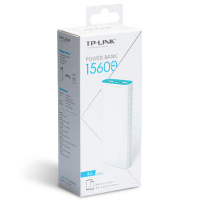 Powerbank tp-link 15.600mah (5v / 2.4a) + 1p micro usb + torcia