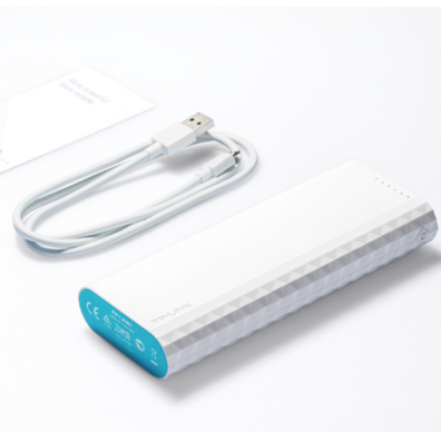 Powerbank tp-link 15.600mah (5v / 2.4a) + 1p micro usb + torcia