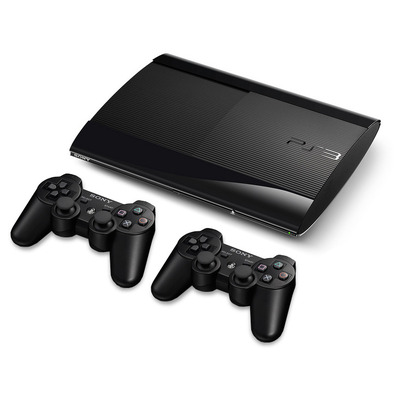 Playstation 3 (12 GB) + 2 Controller Dualshock 3