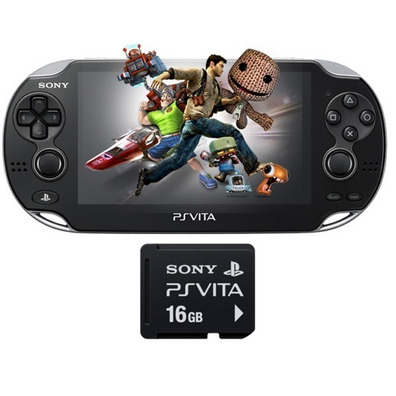 PSVita Wifi + Memory Card 16 GB