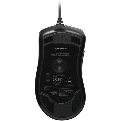 Mouse Gaming Sharkoon Skiller SGM2 Nero