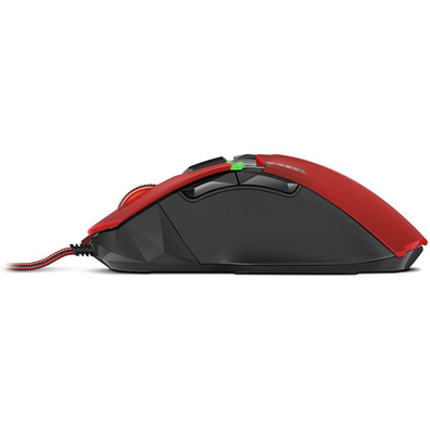 Ratón Gaming Speedlink Kudos Z-9 Rosso