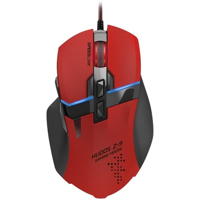 Ratón Gaming Speedlink Kudos Z-9 Rosso