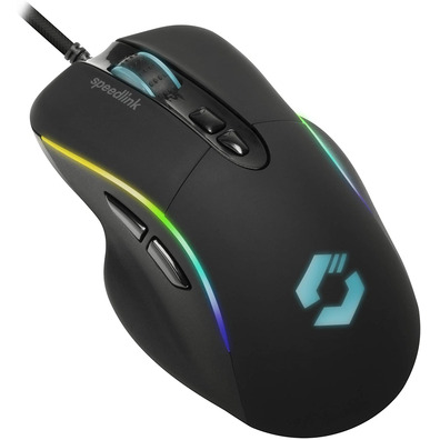 Ratón Gaming Speedlink Sicanos RGB 5000 DPI Óptico