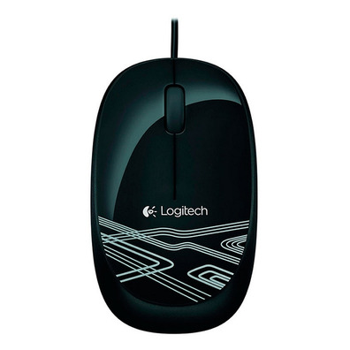 Ratón Logitech M105 1000DPI Negro USB