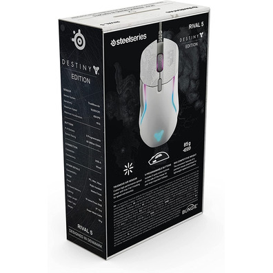 Ratón Steelserie Rivale 5 Destiny 2 Edizione 18000 DPI