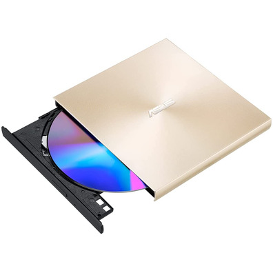 Regrabadora DVD Externa Asus SDRW-08U8M-U Slim Retail Gold
