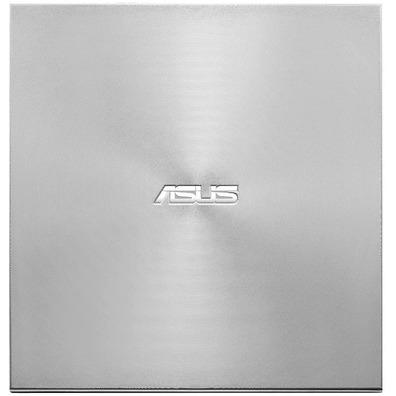 Regrabadora DVD Externa Asus SDRW-08U8M-U Slim Retail Plata