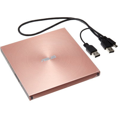 Regrabadora Externa Asus SDRW-08U5S-U Ultra Slim Pink