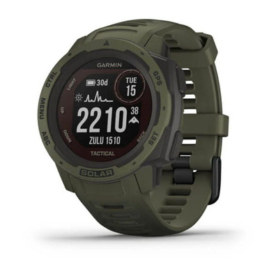 Sport Watch Garmin Instinct Solar Tactical Military Green