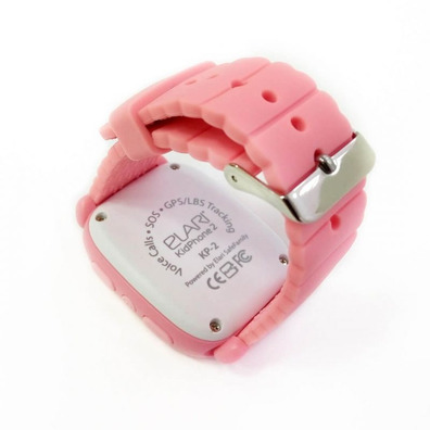 Reloj inteligente con localizador para niños Elari Kidphone 2 Rosa